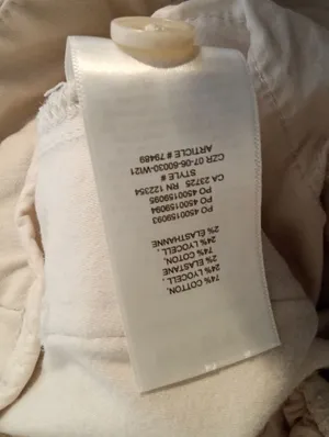 Wilfred Aritzia Ascendant Pant High Waisted cotton Utility Cream Wide Leg Sz4 thumbnail 10