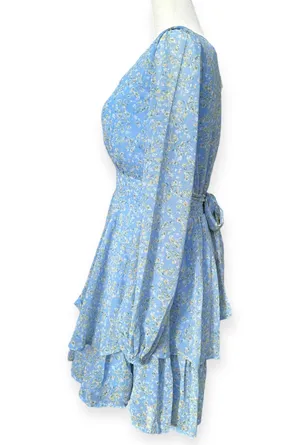 Japna Floral Layered Mini Dress thumbnail 3