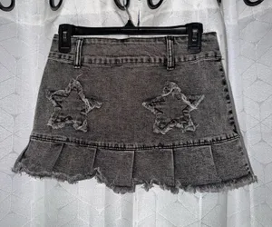 SheIn Denim Mini Skirt thumbnail 1