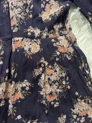 Astr the Label Floral Print Long Sleeve Romper Size XL thumbnail 10