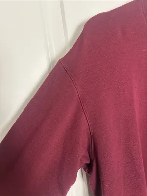 JoyLab Women's Crewneck Sweatshirt in Burgundy thumbnail 2