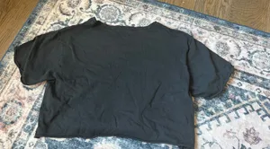Aerie Crop Top Distressed thumbnail 1