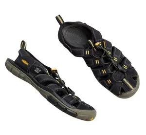 Keen Clearwater CNX womens outdoor water Sandals Black Yellow Size 7.5 US EU 38 thumbnail 1