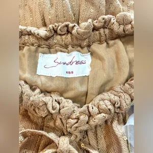 Sundress x Revolve Anoushka Strapless Dress in Saint Barth Canyon Size XS/S thumbnail 9