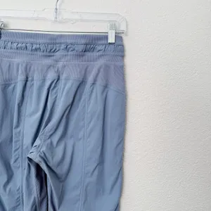 [Lululemon] Utility Blue Dance Studio Mid-Rise Cropped Pants Workout Swift Sz 4 thumbnail 7