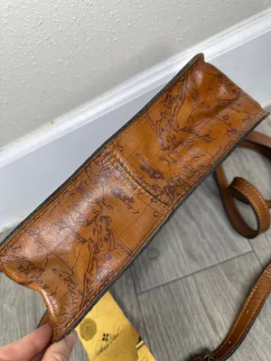 NWT Patricia Nash Floral Map Crossbody English Garden Leather Bag thumbnail 9