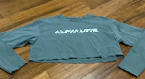 Alphalete Blue Crop Top thumbnail 1