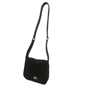 Women’s Cole Haan Black canvas purse/shoulder bag/ handbag medium size SKU 1155 thumbnail 2