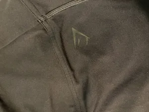 Black Gymshark Crossover Shorts thumbnail 3