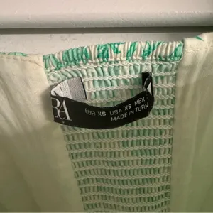 Zara Green Bustier Corset Top thumbnail 4