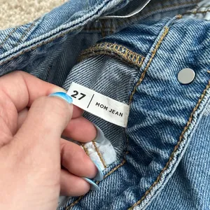 NWT Pacsun Women's Blue Mom Jeans thumbnail 4