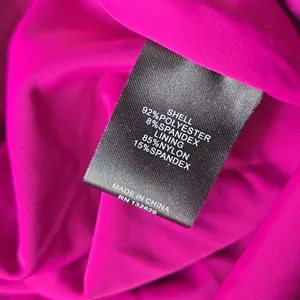 NBD‎ NWT Revolve - Shana Dress Magenta Velvet Low Cut Side Slit Women's Small thumbnail 7