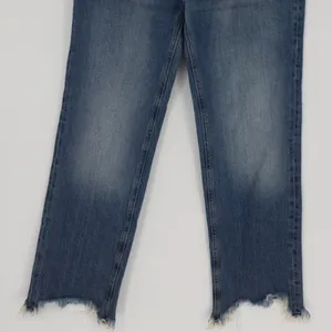Free People Maggie‎ Mid Rise Button Fly Straight Leg Denim Jeans Blue Size 25 thumbnail 3