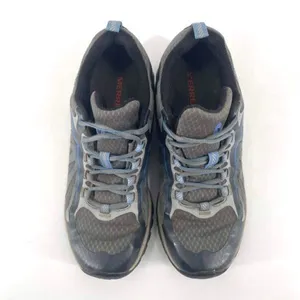 Merrell Women's Siren Edge Vibram Hiking Trail Sneakers Shoes Gray Blue Size‎ 8 thumbnail 6