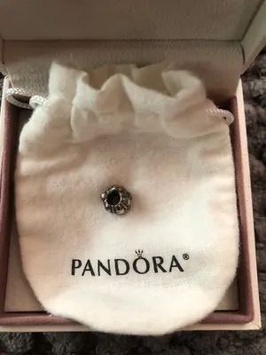 Pandora Paisley Detail Silver Bead Charm Bracelet thumbnail 3