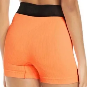 Free People Movement prajna bright orange shorts NWOT M/L‎ thumbnail 2