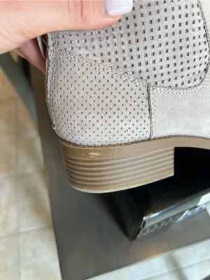DV by Dolce Vita Light Beige Suede Chelsea Booties thumbnail 3