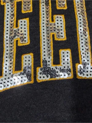 NFL Team Apparel Pittsburgh Steelers Hoodie Women’s XXL Charcoal Gray Logo NEW thumbnail 4