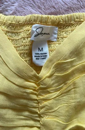 Yellow Top Size M thumbnail 2