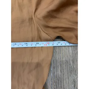 Mustard Seed Dress XS Tan High Low Tiered Boho Long Sleeve Mini thumbnail 3