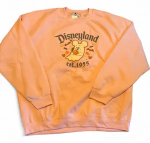 NWT Disneyland Disney Mickey Mouse Cutie Cute Ghost Pink Halloween Sweatshirt thumbnail 1