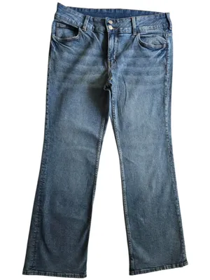 Divided Angelic Denim Women's Light Blue Straight Leg Jeans Size 12 thumbnail 1
