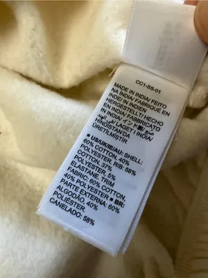 NWT The Drop Cream Oversized Hoodie Size L thumbnail 11