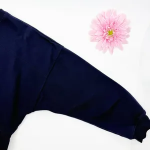 Gola X Anthropologie Pass Back Sweatshirt The Summit Navy Blue Patch Logo Crew thumbnail 7
