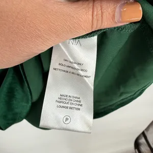 Lulus Nia Emerald Velvet Off-The-Shoulder‎ Mini Dress Size M thumbnail 7