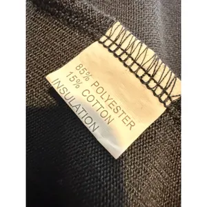 Hipster Row Embellished Duster Cardigan Black Open Front Fringe Sleeves SizeXL thumbnail 8