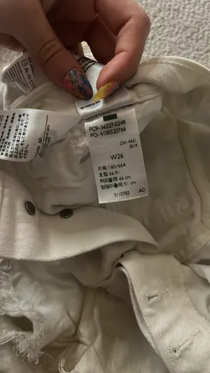 White Levi’s Shorts 501 Jean Women’s thumbnail 2