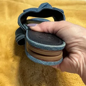 Tory Burch Annabelle Denim Bow Sandals thumbnail 5
