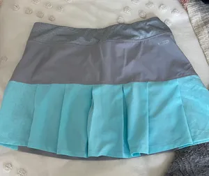 Grey And Blue Tennis Skirt thumbnail 5