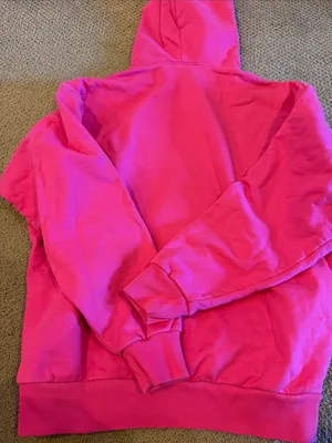 Drew House Hot Pink Oversized Hooded Sweatshirt XS thumbnail 8
