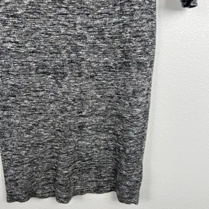 Anthropologie Moth Gray Marbled‎ Knit Cowl Neck Long Sleeve Sweater Dress Small thumbnail 3