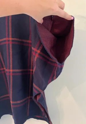 Max Studio Window Pane Poncho thumbnail 3