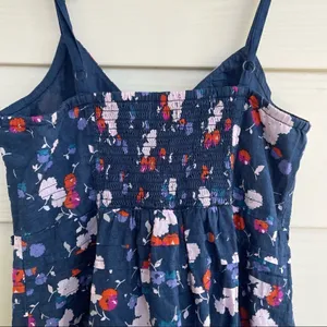 American Eagle Floral Mini Sundress Size 6 Lined Smocked Bodycon‎ Ruffle Hem thumbnail 8