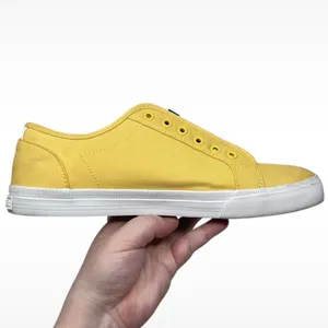 Tommy Hilfiger “Anni” Yellow Slip-On Sneaker Women’s Size 10M Preppy Designer thumbnail 16