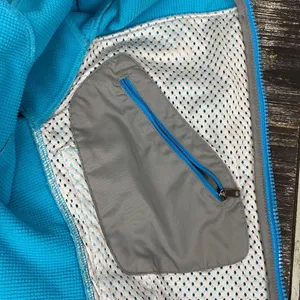 Patagonia Blue Women’s Adze Hybrid Zip Sport Athletic Jacket thumbnail 6