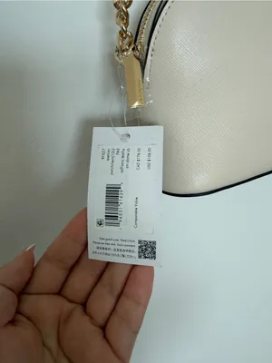 kate spade Cream Leather Dome Crossbody with Gold Chain thumbnail 4