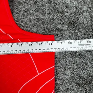 Athleta Finish Fast Line Tank Women's Large Orange thumbnail 5