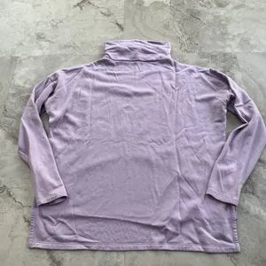 Joy Lab Funnel Neck Pullover Thin‎ Sweatshirt Size XS Xsmall Lavender Purple thumbnail 2
