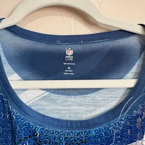 New Indianapolis Colt’s NFL women’s Sequin Top thumbnail 3