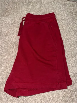 Old Navy Maroon Drawstring Athletic Shorts thumbnail 3