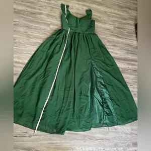 Wedding Dress Green Size 12 thumbnail 8