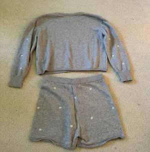 Lush Daisy Sweater and Shorts Set thumbnail 3