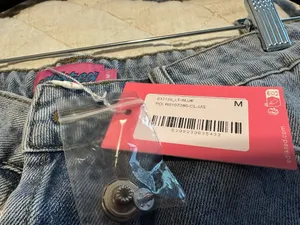 Edikted Denim Shorts Low-Rise thumbnail 4