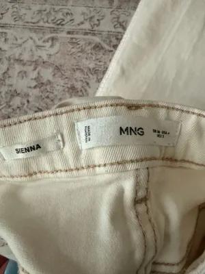 Mango White Jeans thumbnail 2