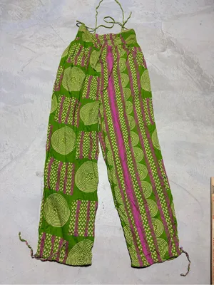 Urban outfitters Green & Pink Printed jumpsuit small thumbnail 1
