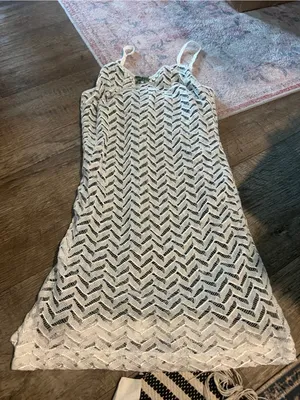 Edikted green and lace trim mini dress thumbnail 5
